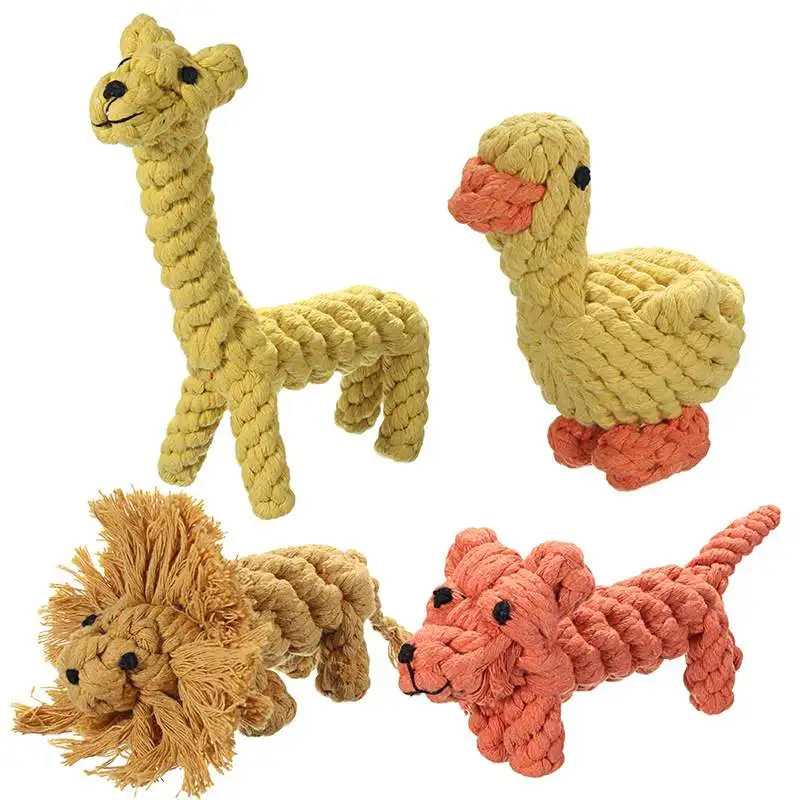 Dog Toy Biting Chew Cotton Blend Rope Toy Giraffe Tiger L-ion Duck Dental Teeth Tarin Teaser For Large Small Dog Cat Puppy Pet
Dog Toy Biting Chew Cotton Blend Rope Toy Giraffe Tiger L-ion Duck Dental Teeth Tarin Teaser For Large Small Dog Cat Puppy Pet