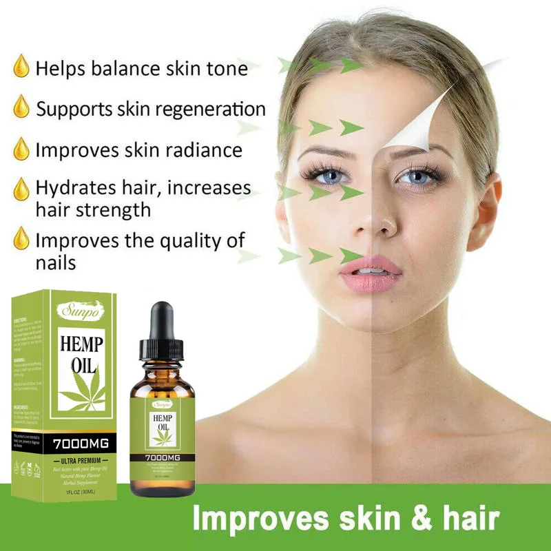3PCS 7000mg hemp seed oil essential oil 30ml organic herbal drops body massage stress relief oil skin care helps sleep
3PCS 7000mg hemp seed oil essential oil 30ml organic herbal drops body massage stress relief oil skin care helps sleep