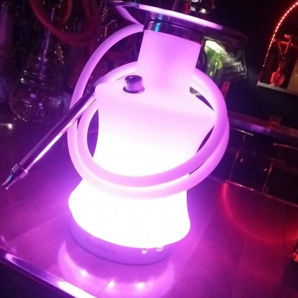 Rechargeable High-end Hookah Lamp Holder LED Stand Base Light Remote Control Full Color LED Hookah Light
Rechargeable High-end Hookah Lamp Holder LED Stand Base Light Remote Control Full Color LED Hookah Light