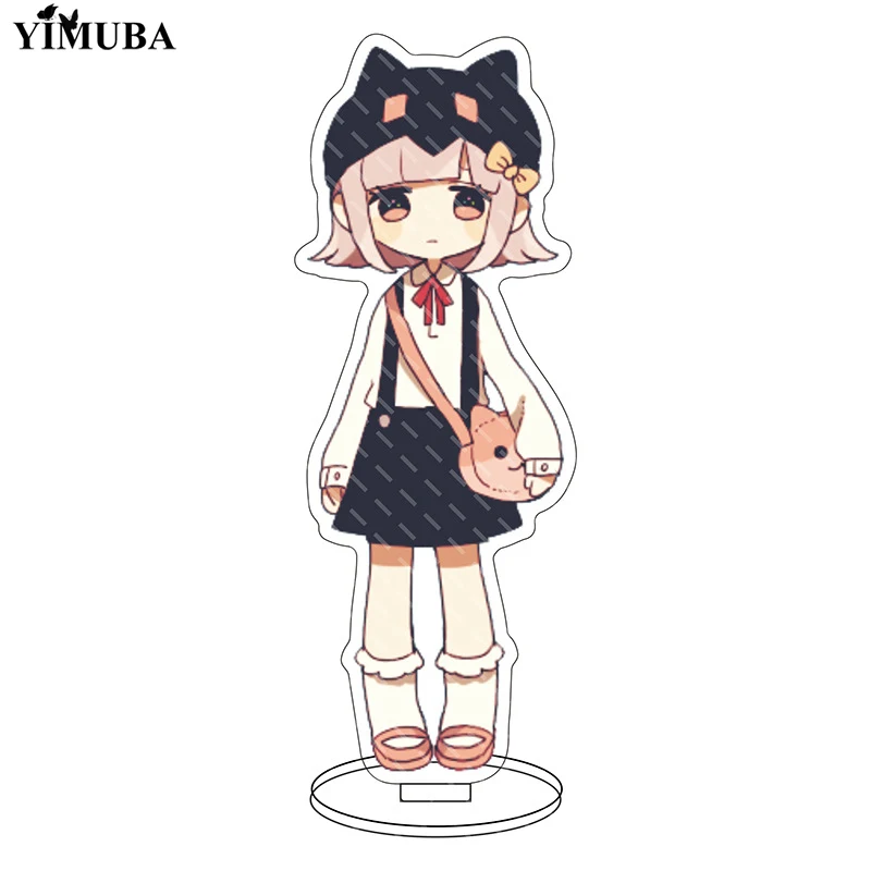 Аниме-игра Danganronpa 2 прозрачный акриловый брелок Nagito Komaeda Chiaki Nanami подставка фигурки