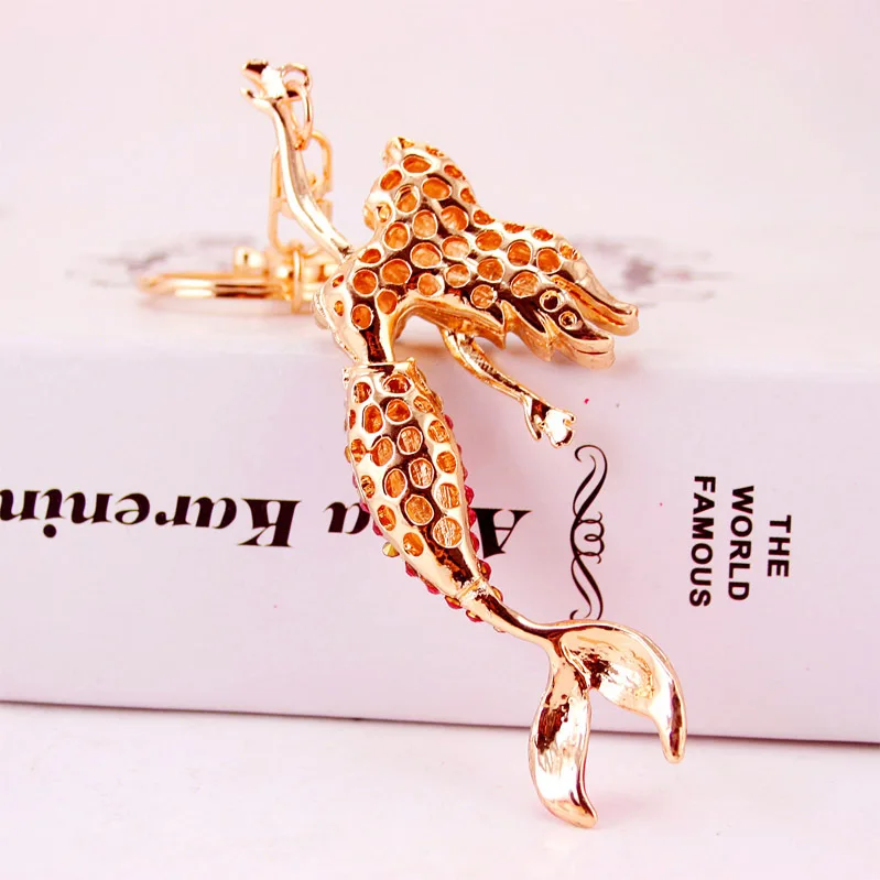 Cartoon Mermaid Car Key Chain Cute Lady Purse Keychain Accessories Metal Pendant Jewelry Wholesale Keyring Gift Woman
Cartoon Mermaid Car Key Chain Cute Lady Purse Keychain Accessories Metal Pendant Jewelry Wholesale Keyring Gift Woman