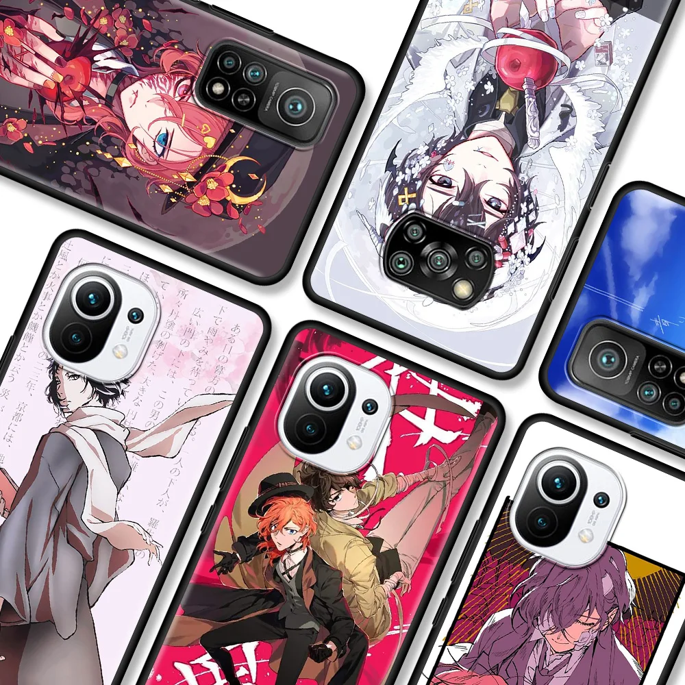 Bungou Stray Dogs Case for Xiaomi Mi 10T Pro 11 Lite 5G Note 10 9T CC9 CC9E 8 9 11UItra 11X 9 SE Back Phone Cover Bag
Bungou Stray Dogs Case for Xiaomi Mi 10T Pro 11 Lite 5G Note 10 9T CC9 CC9E 8 9 11UItra 11X 9 SE Back Phone Cover Bag