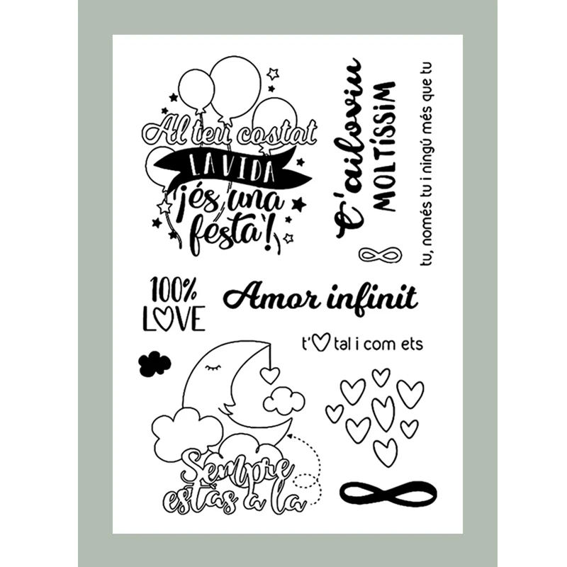 ZATWBS good night world Clear Stamps For DIY Scrapbooking/Card Making/Album Decorative Rubber Stamp Crafts
ZATWBS good night world Clear Stamps For DIY Scrapbooking/Card Making/Album Decorative Rubber Stamp Crafts