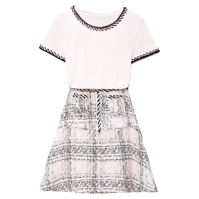 ICHOIX Women 2 pieces Set tops and skirt Set Korean Style Student Casual two pieceS Outfits Spring Summer Set Clothing 2020
ICHOIX Women 2 pieces Set tops and skirt Set Korean Style Student Casual two pieceS Outfits Spring Summer Set Clothing 2020