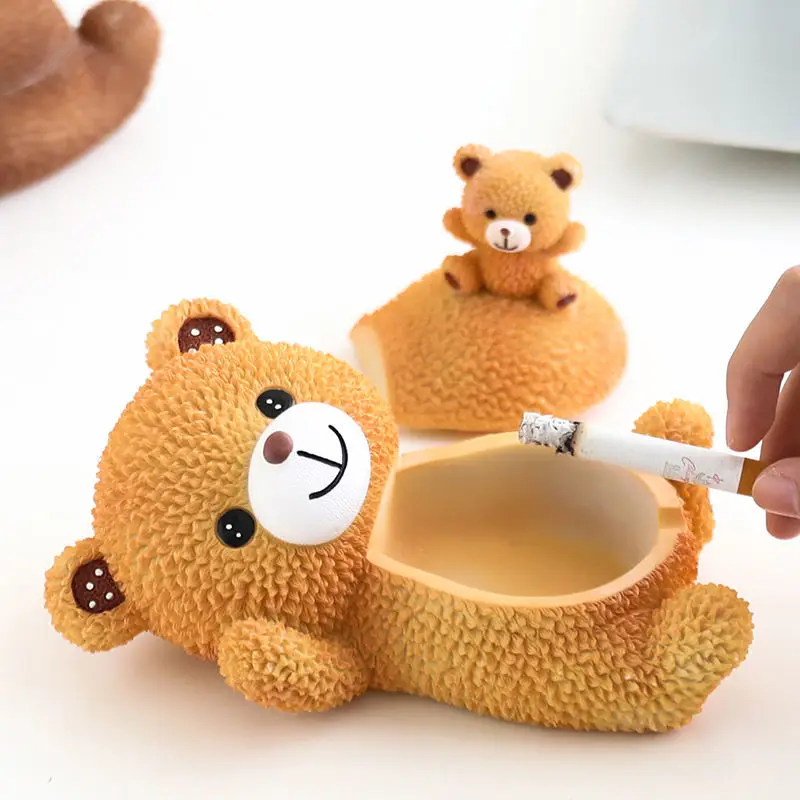 Cute Animal Ashtray Desktop Ornaments Desk Home Living Room Creative Anti-fly Ash Decorative Ornaments With Lid
Cute Animal Ashtray Desktop Ornaments Desk Home Living Room Creative Anti-fly Ash Decorative Ornaments With Lid