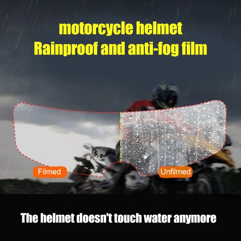 5pcs Rainproof/Fogproof Film for Universal Motorcycle Helmet Anti Rain Clear Rainproof Screen Patch B2Cshop
5pcs Rainproof/Fogproof Film for Universal Motorcycle Helmet Anti Rain Clear Rainproof Screen Patch B2Cshop