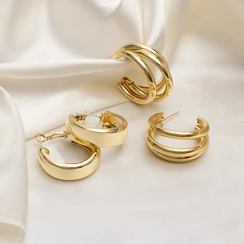 Fashion Minimalist Large Circle Earrings 2021 Trend Geometric Round Big Hoop Earrings For Women Girl Wedding Party Jewelry Gift
Fashion Minimalist Large Circle Earrings 2021 Trend Geometric Round Big Hoop Earrings For Women Girl Wedding Party Jewelry Gift