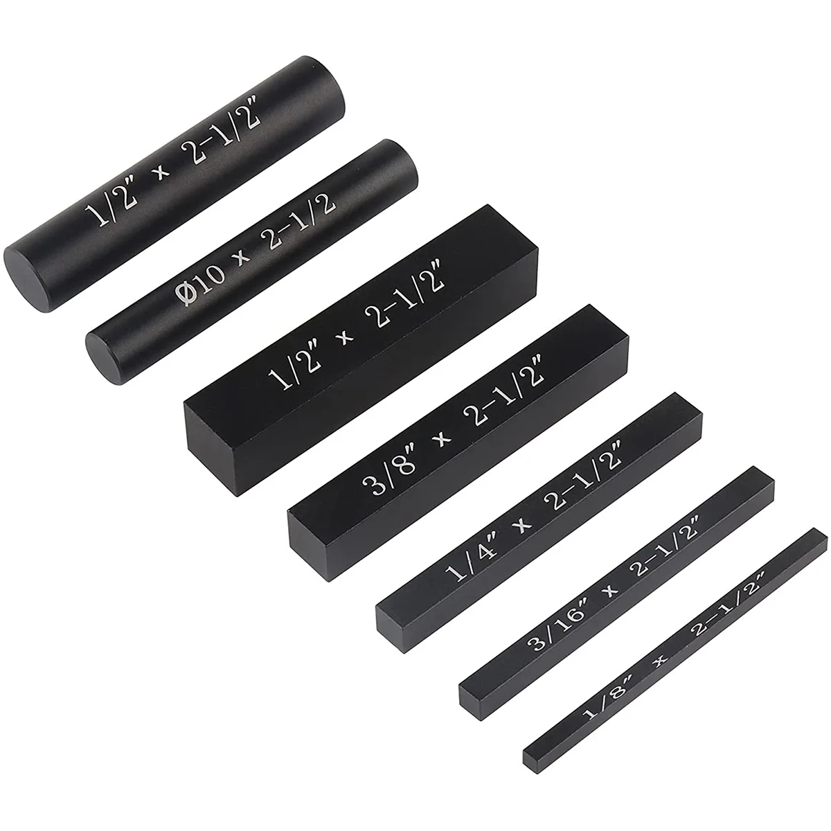 7PCS Gauge Block Set Setup Bars Woodworking Accessories For Woodworkers Bars Laser Engraved Size Markings
7PCS Gauge Block Set Setup Bars Woodworking Accessories For Woodworkers Bars Laser Engraved Size Markings