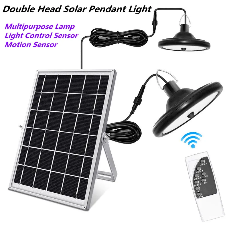 Double Head Solar Pendant Light Outdoor Garden IP65 Waterproof Hanging 3m Cable LED Shed Light for Patio Porch Garage Entrance
Double Head Solar Pendant Light Outdoor Garden IP65 Waterproof Hanging 3m Cable LED Shed Light for Patio Porch Garage Entrance