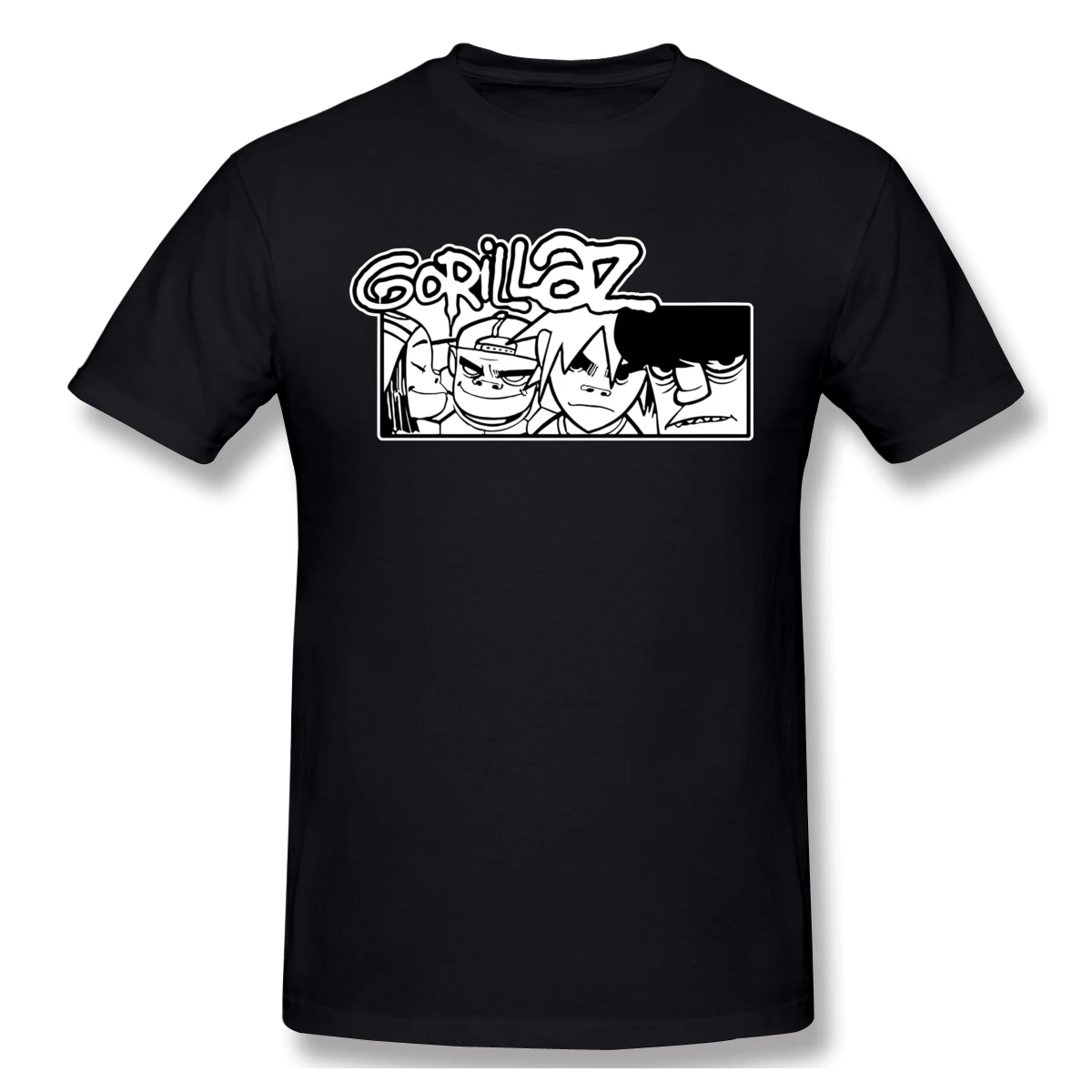 Gorilaz Anime Retro T Shirt Big Size O-neck Cotton Short Sleeve Custom T Shirts For Men
Gorilaz Anime Retro T Shirt Big Size O-neck Cotton Short Sleeve Custom T Shirts For Men