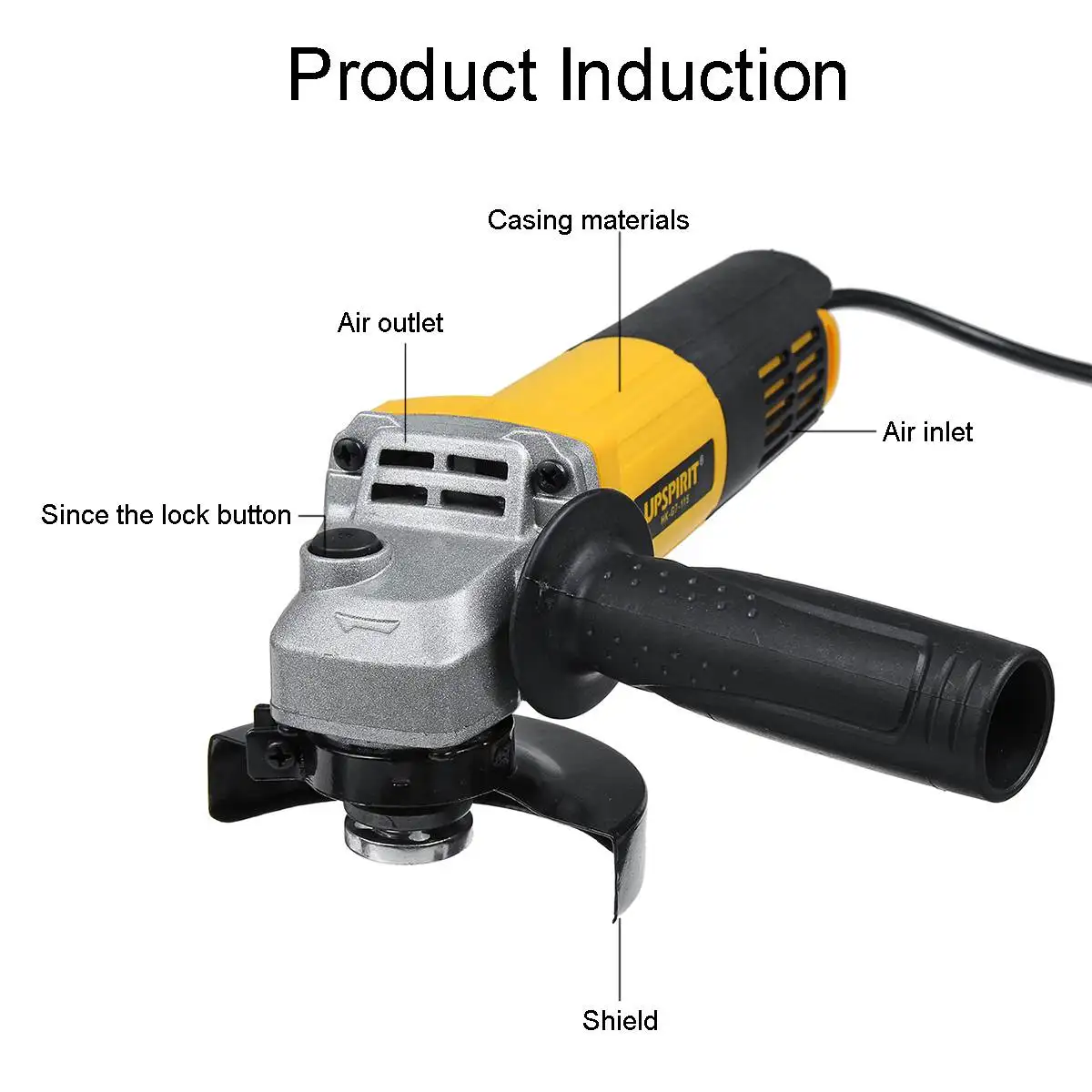 220V 850W Electric Angle Grinder 100mm Polishing Polisher Grinding Metal Stone Wood Cutting Woodworking Grinder Power Tool Kit 
220V 850W Electric Angle Grinder 100mm Polishing Polisher Grinding Metal Stone Wood Cutting Woodworking Grinder Power Tool Kit