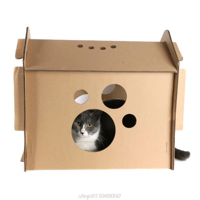 Corrugated Paper Cardboard Bed House Carton Box Cat Tickler Scratch Board Scratcher Kitten Nest D07 20 Dropshipping
Corrugated Paper Cardboard Bed House Carton Box Cat Tickler Scratch Board Scratcher Kitten Nest D07 20 Dropshipping