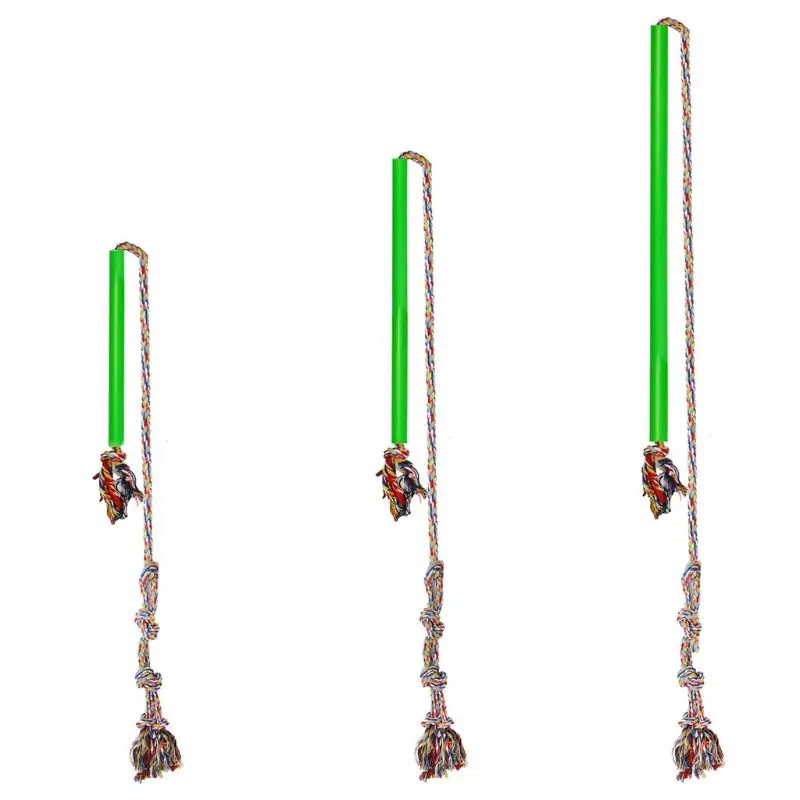 Dogs Teaser Wand with Rope Chew Play Exercise Entertainment Interactive Funny Toys Pet Training Rod Stick
Dogs Teaser Wand with Rope Chew Play Exercise Entertainment Interactive Funny Toys Pet Training Rod Stick