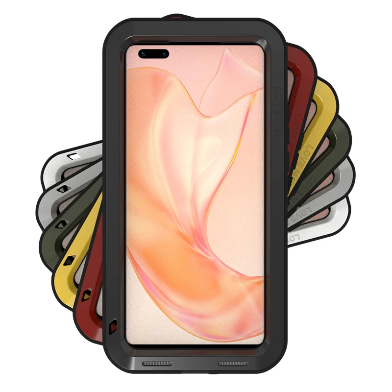 Original Powerful 360 Armor Heavy Duty Shockproof Aluminum Metal Phone Case for Huawei Mate 40 Pro Full Protection Cover
Original Powerful 360 Armor Heavy Duty Shockproof Aluminum Metal Phone Case for Huawei Mate 40 Pro Full Protection Cover