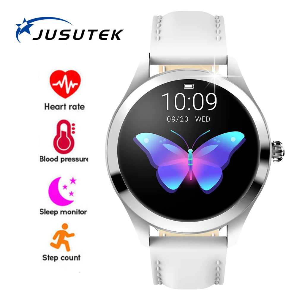 Женские умные часы JUSUTEK 2021, браслет с Bluetooth, динамический циферблат, артериальное давление, менструальный период для женщин, часы для Android и IOS
Женские умные часы JUSUTEK 2021, браслет с Bluetooth, динамический циферблат, артериальное давление, менструальный период для женщин, часы для Android и IOS