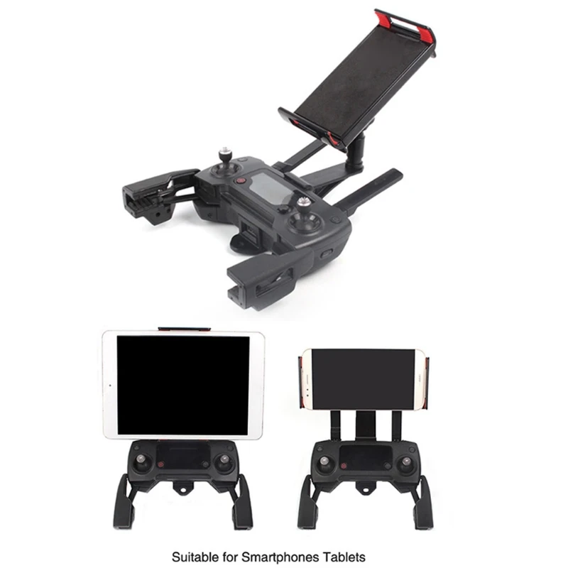 Foldable Mobile Phone Tablet Monitor Bracket Mount Holder For DJI Mavic/Spark Universal Accessories remote control clip
Foldable Mobile Phone Tablet Monitor Bracket Mount Holder For DJI Mavic/Spark Universal Accessories remote control clip