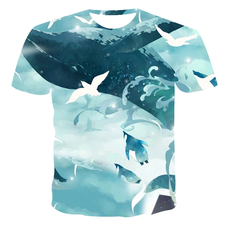 3D cartoon anime short-sleeved T-shirt general for men and women couples Summer hot sale new
3D cartoon anime short-sleeved T-shirt general for men and women couples Summer hot sale new