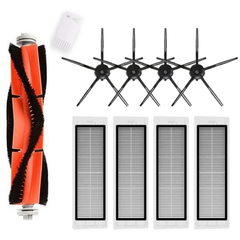 Сменные детали для пылесоса XiaoMi Roborock S5 Max S50 S55 S60, чистые моющиеся запчасти, HEPA фильтр, основная щетка
Сменные детали для пылесоса XiaoMi Roborock S5 Max S50 S55 S60, чистые моющиеся запчасти, HEPA фильтр, основная щетка