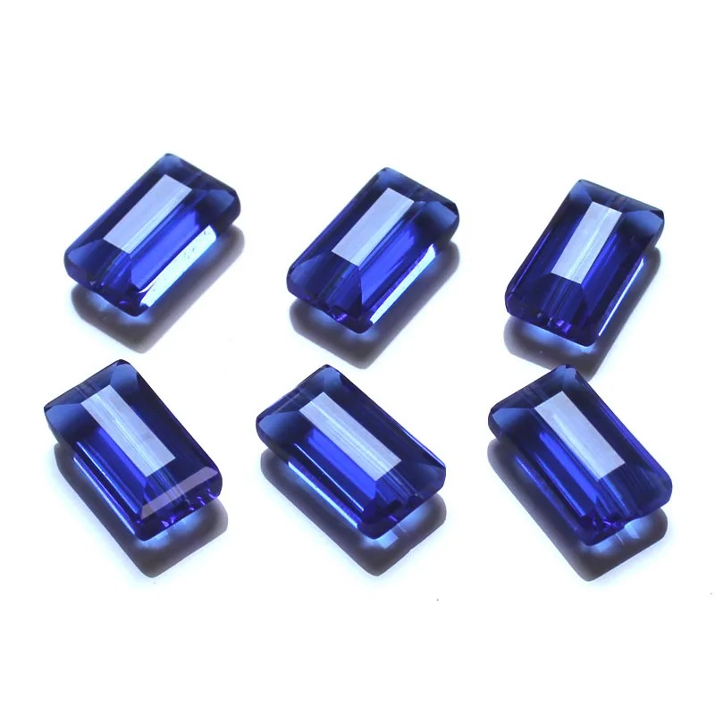 8x14mm 100pcs Rectangle Crystal Glass Beads Findings Faceted Necklace Needlework Jewelry Earring Bracelet Sewing Accessories
8x14mm 100pcs Rectangle Crystal Glass Beads Findings Faceted Necklace Needlework Jewelry Earring Bracelet Sewing Accessories