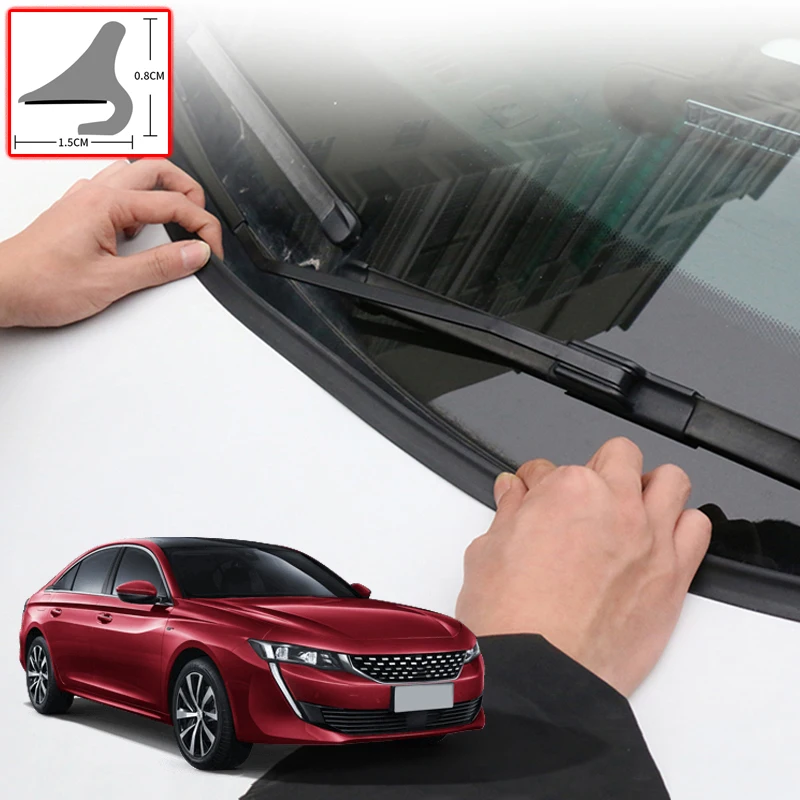 For Peugeot 508 2019-2021 DIY Car Seal Strip Windshied Spoiler Filler Protect Edge Weatherstrip Strip Sticker Auto Accessories 
For Peugeot 508 2019-2021 DIY Car Seal Strip Windshied Spoiler Filler Protect Edge Weatherstrip Strip Sticker Auto Accessories