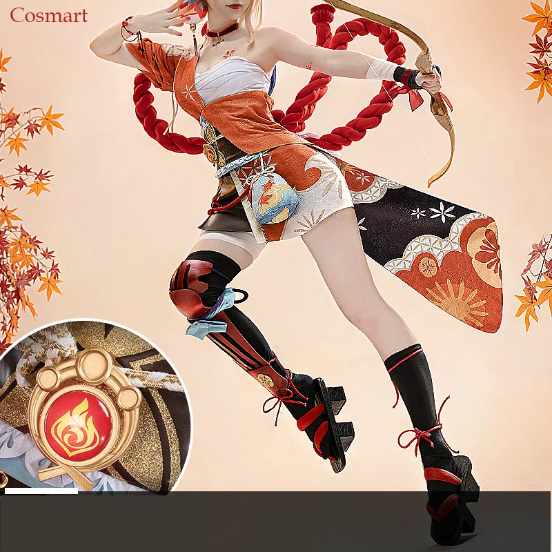 Genshin Impact Yoimiya Game Suit Uniform LiuYanHuaWu Cosplay Costume Halloween Carnival Party Outfit For Women Hot Game NEW
Genshin Impact Yoimiya Game Suit Uniform LiuYanHuaWu Cosplay Costume Halloween Carnival Party Outfit For Women Hot Game NEW
