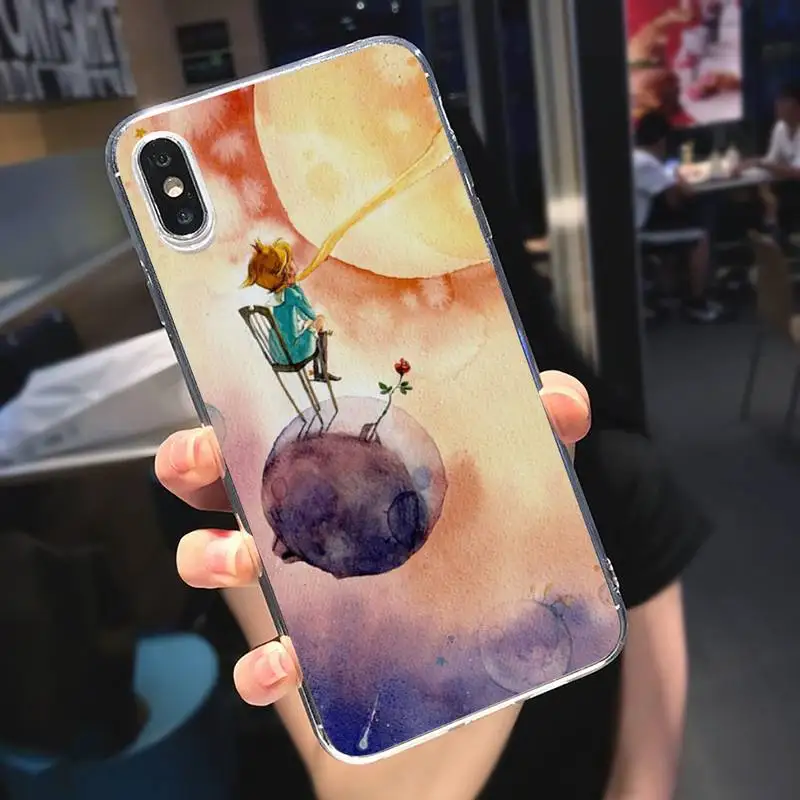 Fairy tale little prince cartoon Phone Case Transparent for iPhone 6 7 8 11 12 s mini pro X XS XR MAX Plus
Fairy tale little prince cartoon Phone Case Transparent for iPhone 6 7 8 11 12 s mini pro X XS XR MAX Plus