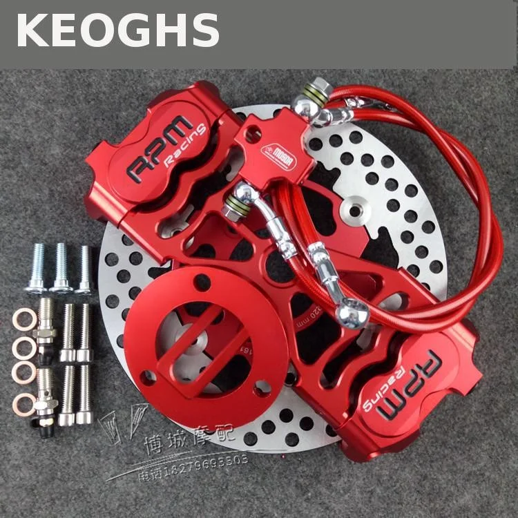KEOGHS Motorcycle 2 Brake Calipers Adapter/bracket Rpm For Rear Flat Fork Brake System For Electric Scooter Motorbike Dirt Bike
KEOGHS Motorcycle 2 Brake Calipers Adapter/bracket Rpm For Rear Flat Fork Brake System For Electric Scooter Motorbike Dirt Bike