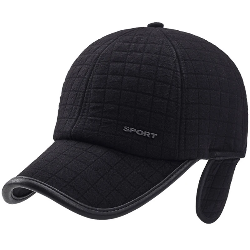 Бейсболка мужская зимняя с ушами, теплый хлопковый утепленный головной убор, кепка для отца
Бейсболка мужская зимняя с ушами, теплый хлопковый утепленный головной убор, кепка для отца