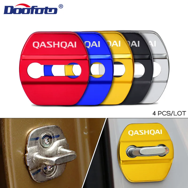 4pcs Auto Door Lock Cover Badge Emblems Case Car Styling Exterior Protection Accessories For Nissan QASHQAI J10 J11
4pcs Auto Door Lock Cover Badge Emblems Case Car Styling Exterior Protection Accessories For Nissan QASHQAI J10 J11