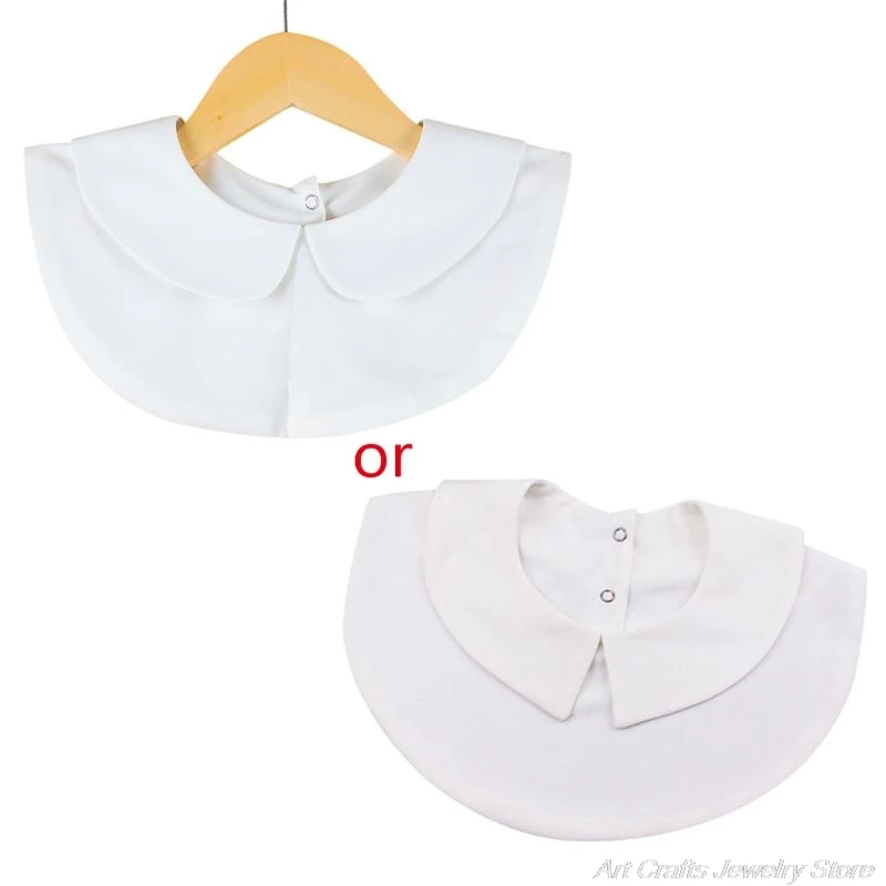 New Women Solid Shirt Cotton False Doll Collar White & Black Blouse Vintage Detachable Adjust Clothes F25 21 Dropshipping
New Women Solid Shirt Cotton False Doll Collar White & Black Blouse Vintage Detachable Adjust Clothes F25 21 Dropshipping