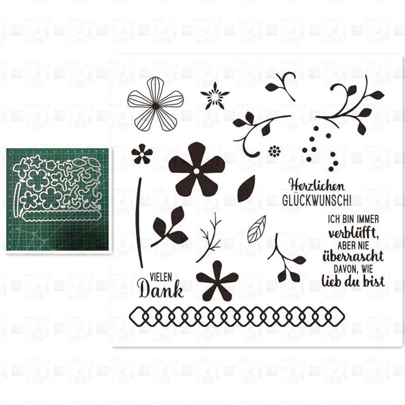Flower Metal Cutting Dies and Stamps Stencils for DIY Scrapbooking Decorative Embossing DIY Paper Cards New Arrival 2021
Flower Metal Cutting Dies and Stamps Stencils for DIY Scrapbooking Decorative Embossing DIY Paper Cards New Arrival 2021