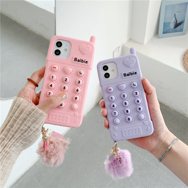 Agrotera Soft Silicone Case Cover for iPhone 7 8 Plus X XS XR 11 Pro Max SE 2020 12 Pop it Fidget Toys 3D Retro Classic Phone
Agrotera Soft Silicone Case Cover for iPhone 7 8 Plus X XS XR 11 Pro Max SE 2020 12 Pop it Fidget Toys 3D Retro Classic Phone