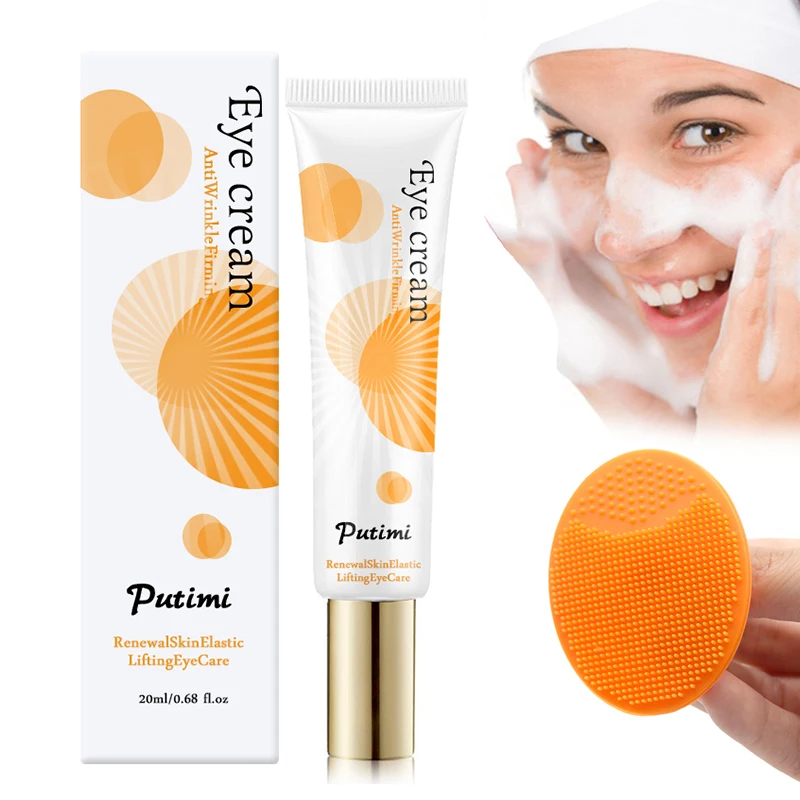 2pcs/set Anti Puffiness Collagen Serum Eye Cream Dark Circles Wrinkles Firming Face Brush Moisturizing Beauty Face Skin Care
2pcs/set Anti Puffiness Collagen Serum Eye Cream Dark Circles Wrinkles Firming Face Brush Moisturizing Beauty Face Skin Care