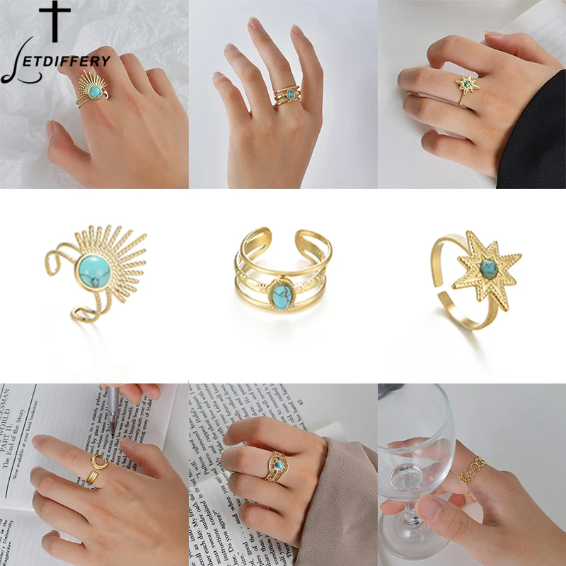 Letdiffery Luxury 14K Gold Ring for Women Blue Crystal Open Irregular Rings Jewelry for Wedding Party Birthday Gifts Dropship
Letdiffery Luxury 14K Gold Ring for Women Blue Crystal Open Irregular Rings Jewelry for Wedding Party Birthday Gifts Dropship