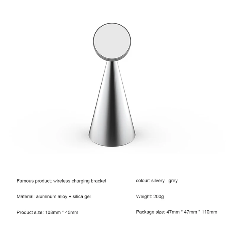 Phone Holder Desktop Bracket Magnetic Wireless Charger For iPhone 12 Pro Max/Mini Desktop Stand Universal Desk Stand
Phone Holder Desktop Bracket Magnetic Wireless Charger For iPhone 12 Pro Max/Mini Desktop Stand Universal Desk Stand