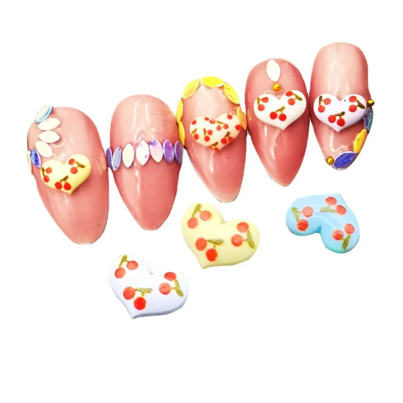 50Pcs/Lot 6 Colors Colorful 6x8mm Heart Charms Acrylic Nail Art Rhinestones Kawaii Nail Art Design Manicure 3D DIY Tips
50Pcs/Lot 6 Colors Colorful 6x8mm Heart Charms Acrylic Nail Art Rhinestones Kawaii Nail Art Design Manicure 3D DIY Tips