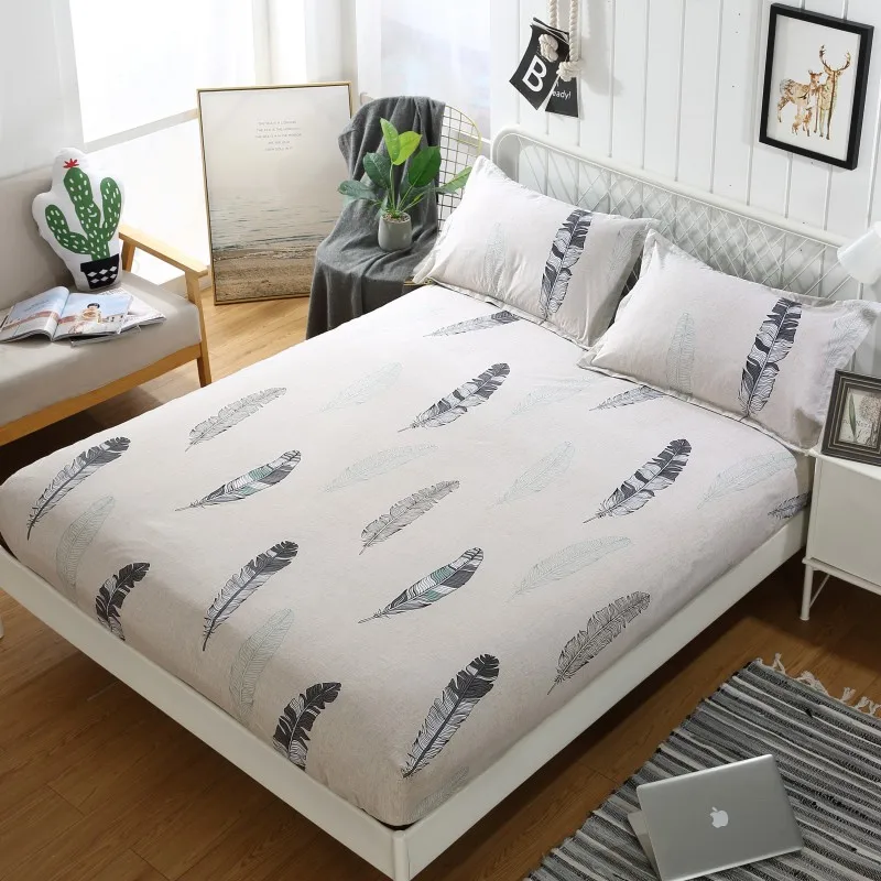 Elastic Fitted Sheet Home Bed Sheets 1 Pcs Printed Polyester Mattress Covers Full Queen 150x200 180x200cm( Pillowcase Need Order
Elastic Fitted Sheet Home Bed Sheets 1 Pcs Printed Polyester Mattress Covers Full Queen 150x200 180x200cm( Pillowcase Need Order