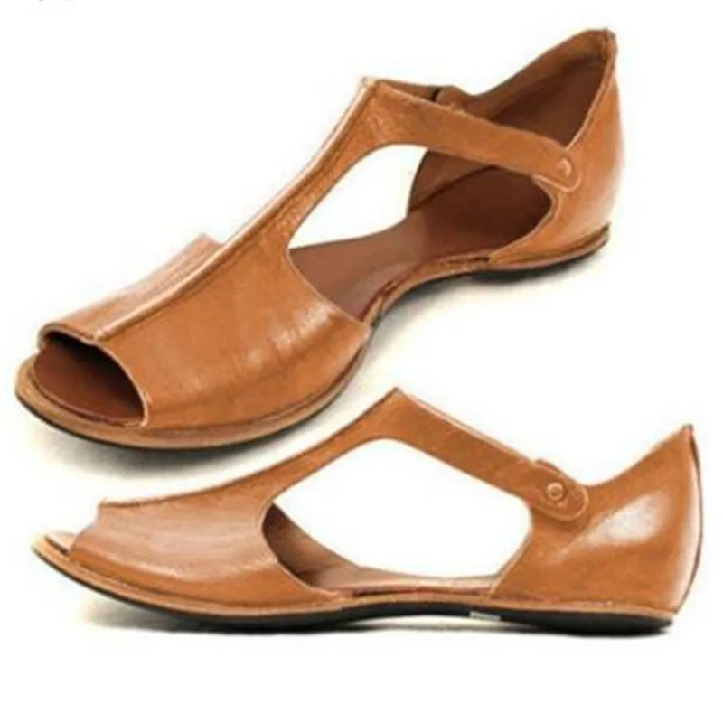 summer woman sandals PU Buckle Strap Flat Toe Peep Toe Shallow Comfy Soft Retro Wedge zapatos de mujer women shoes size 36-44
summer woman sandals PU Buckle Strap Flat Toe Peep Toe Shallow Comfy Soft Retro Wedge zapatos de mujer women shoes size 36-44