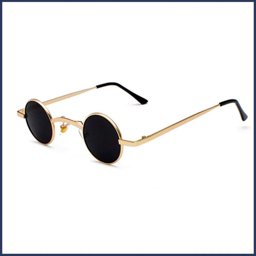 Small Woman Men's Polarizing Fashion Round Frame Sunglasses Circle Bezel Lenses Decorative Sun Glasses with No Degree Glass
Small Woman Men's Polarizing Fashion Round Frame Sunglasses Circle Bezel Lenses Decorative Sun Glasses with No Degree Glass