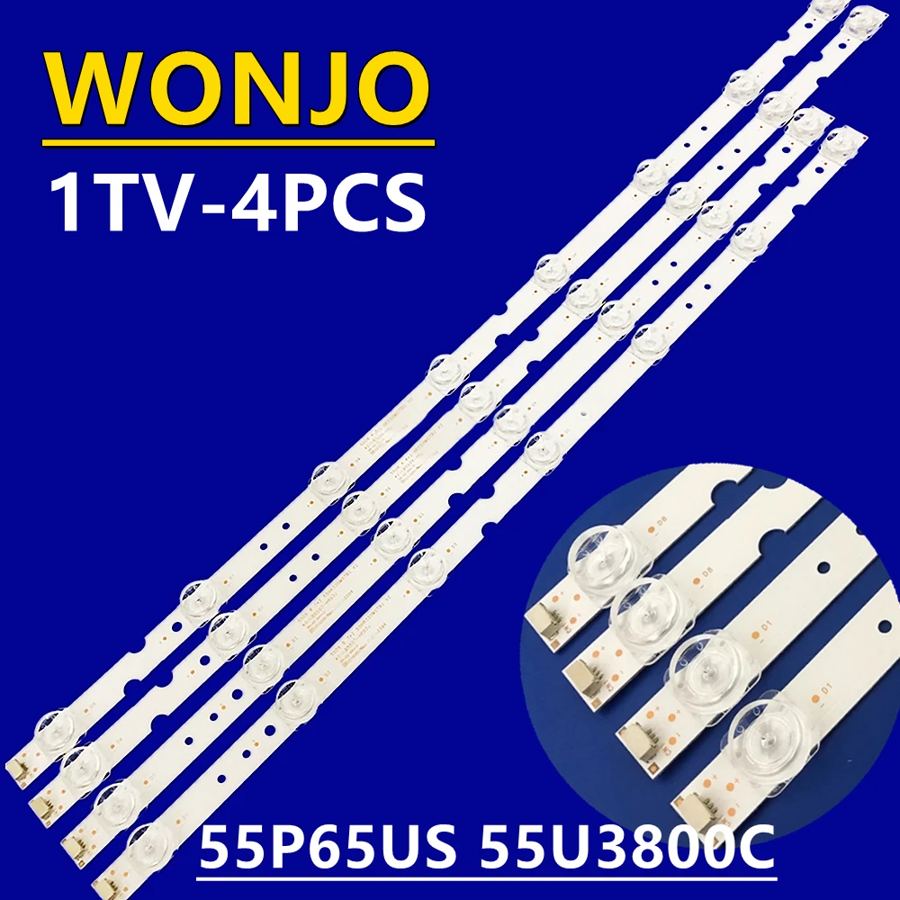 Светодиодная лента для подсветки TCL 55P65US 55U3800C 55P65 55D6 55F6 55L2 55p65us, 50 комплектов
Светодиодная лента для подсветки TCL 55P65US 55U3800C 55P65 55D6 55F6 55L2 55p65us, 50 комплектов