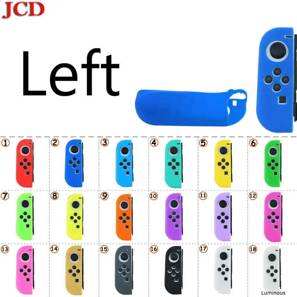 JCD New Soft cover for Nintend for Switch Left for JOY CON Silicone Protective Case nintend for JOY-CON DIY
JCD New Soft cover for Nintend for Switch Left for JOY CON Silicone Protective Case nintend for JOY-CON DIY