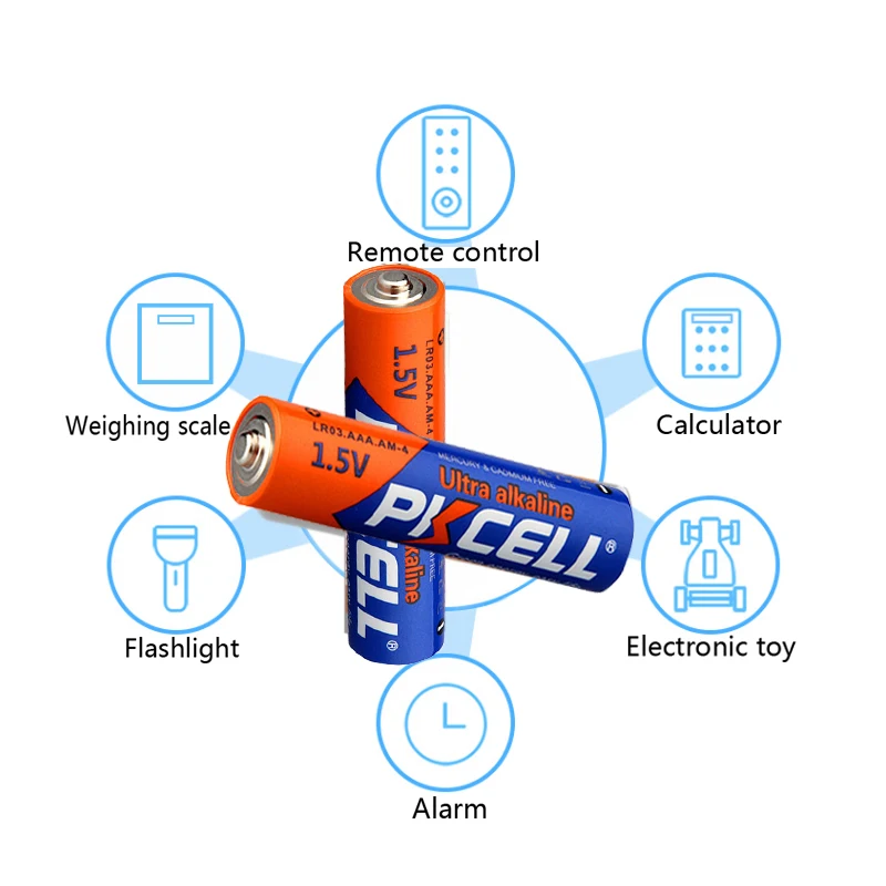 12PCS 1.5V AAA LR03 AM4 E92 140MIN and 12PCS LR6 AA E91 AM3 UM3 MN1500 360MIN alkaline dry battery for Electronic-Thermometer
12PCS 1.5V AAA LR03 AM4 E92 140MIN and 12PCS LR6 AA E91 AM3 UM3 MN1500 360MIN alkaline dry battery for Electronic-Thermometer