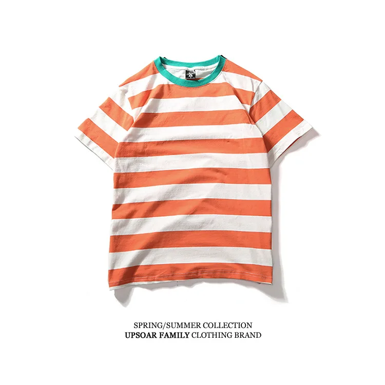 Harajuku Man T-shirts Stripe Print Round Neck Short Sleeve T-shirt Loose Fashion Man/Women Summer Couple Tops Pullover 2021 Hot
Harajuku Man T-shirts Stripe Print Round Neck Short Sleeve T-shirt Loose Fashion Man/Women Summer Couple Tops Pullover 2021 Hot