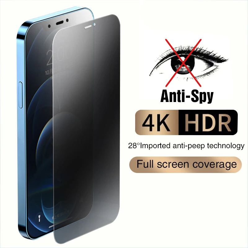 Закаленное стекло с полным покрытием конфиденциальности для iPhone 11, 12, 13 Pro Max, X, XR, XS, iPhone 6, 7, 8 Plus, SE, 2020, противошпионская защита экрана, предотв...
Закаленное стекло с полным покрытием конфиденциальности для iPhone 11, 12, 13 Pro Max, X, XR, XS, iPhone 6, 7, 8 Plus, SE, 2020, противошпионская защита экрана, предотв...