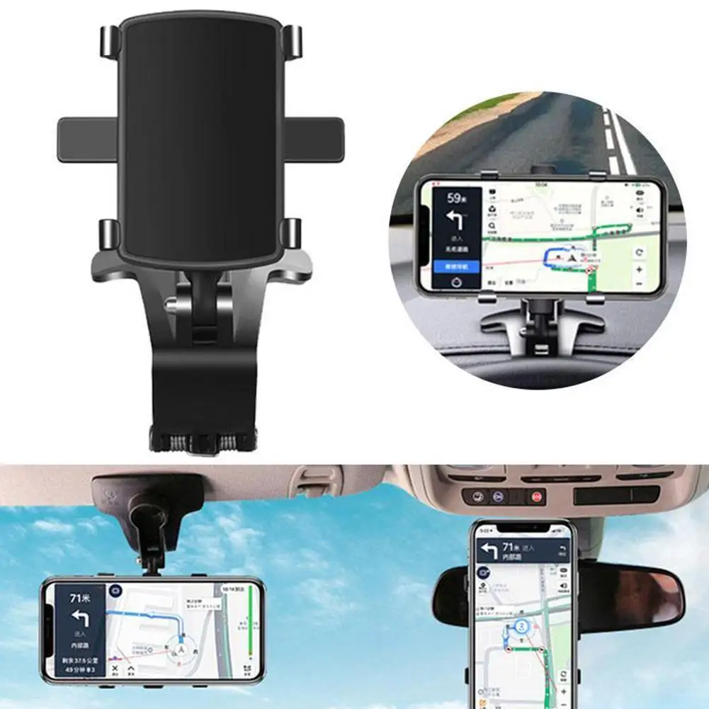 Dashboard Car Phone Holder 360 Degree Multifunctional Mobile Phone Stand Rearview Mirror Sun Visor In Car GPS Navigation Bracket
Dashboard Car Phone Holder 360 Degree Multifunctional Mobile Phone Stand Rearview Mirror Sun Visor In Car GPS Navigation Bracket