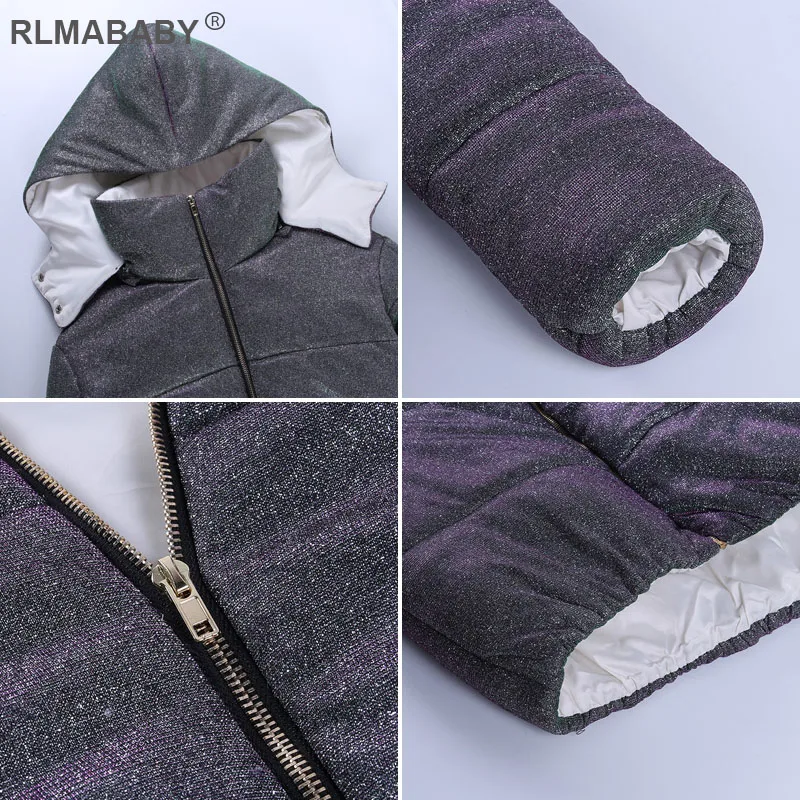 Shiny Autumn Winter Outwear Coat Fashion Street Snap Influencer Hooded Zipper Coat Top Warm Sexy Women Coat Casual Ladies Coat
Shiny Autumn Winter Outwear Coat Fashion Street Snap Influencer Hooded Zipper Coat Top Warm Sexy Women Coat Casual Ladies Coat