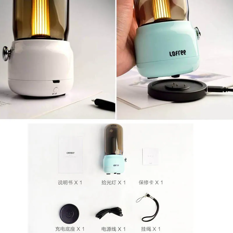 Lofree Candly Light Portable 1800K LED Sound Source Atmosphere Retro Night Light Table Lamp Bar Decor Creative Lamps For Gift
Lofree Candly Light Portable 1800K LED Sound Source Atmosphere Retro Night Light Table Lamp Bar Decor Creative Lamps For Gift