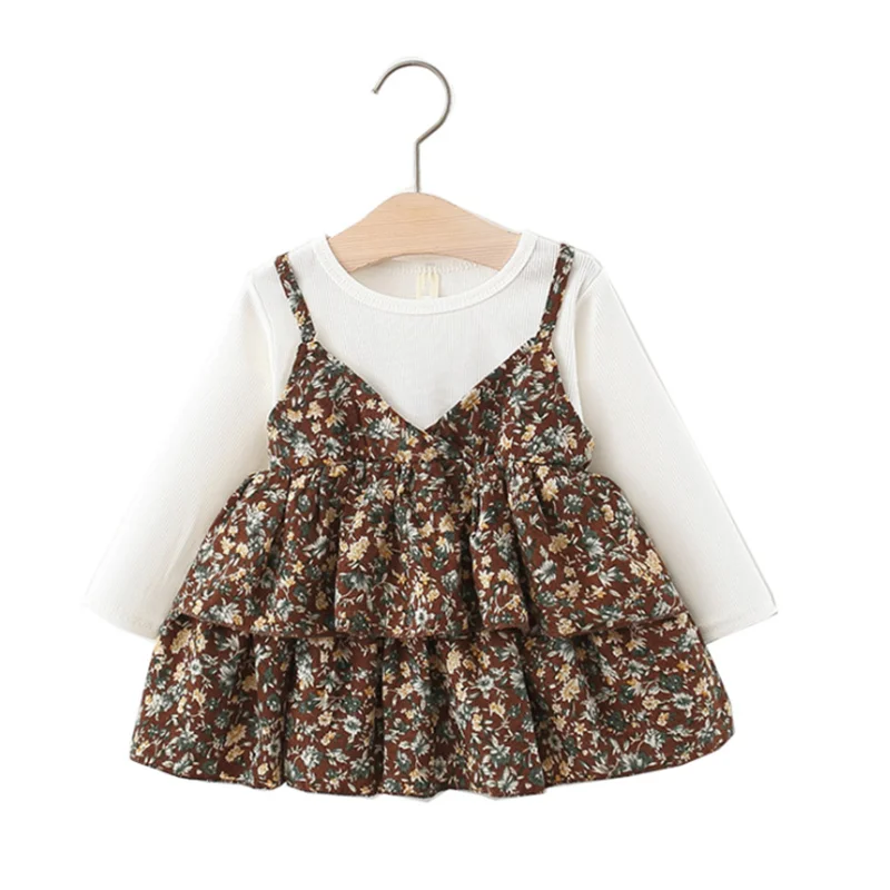 New Born Baby Dress for Girl Long Sleeve Floral Princess Dresses 2021 Spring Autumn New Cotton Soft Kids Clothes Girls Outfits
New Born Baby Dress for Girl Long Sleeve Floral Princess Dresses 2021 Spring Autumn New Cotton Soft Kids Clothes Girls Outfits