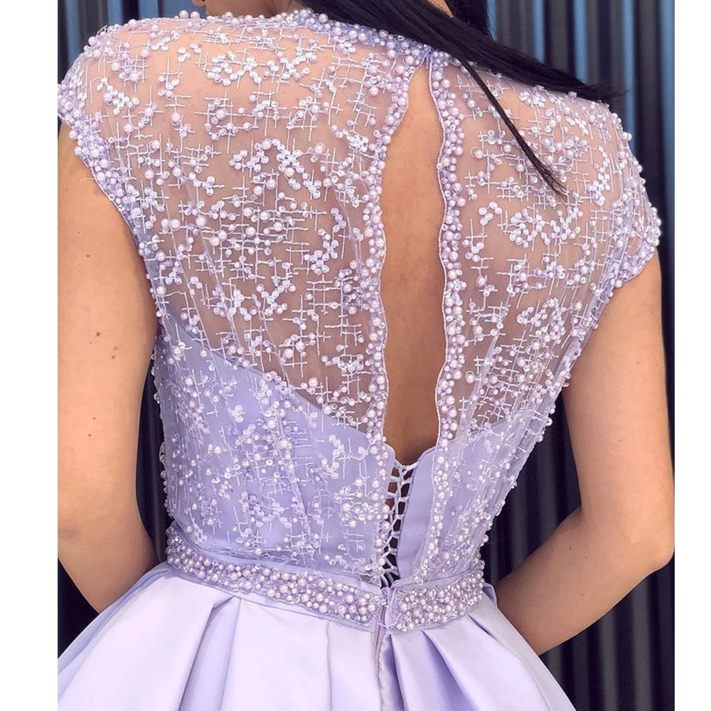 Lilac Elegant Evening Dresses Long Luxury2021 Sweetheart Satin Prom Gown with Beading Side Split robe de soire de mariage
Lilac Elegant Evening Dresses Long Luxury2021 Sweetheart Satin Prom Gown with Beading Side Split robe de soire de mariage