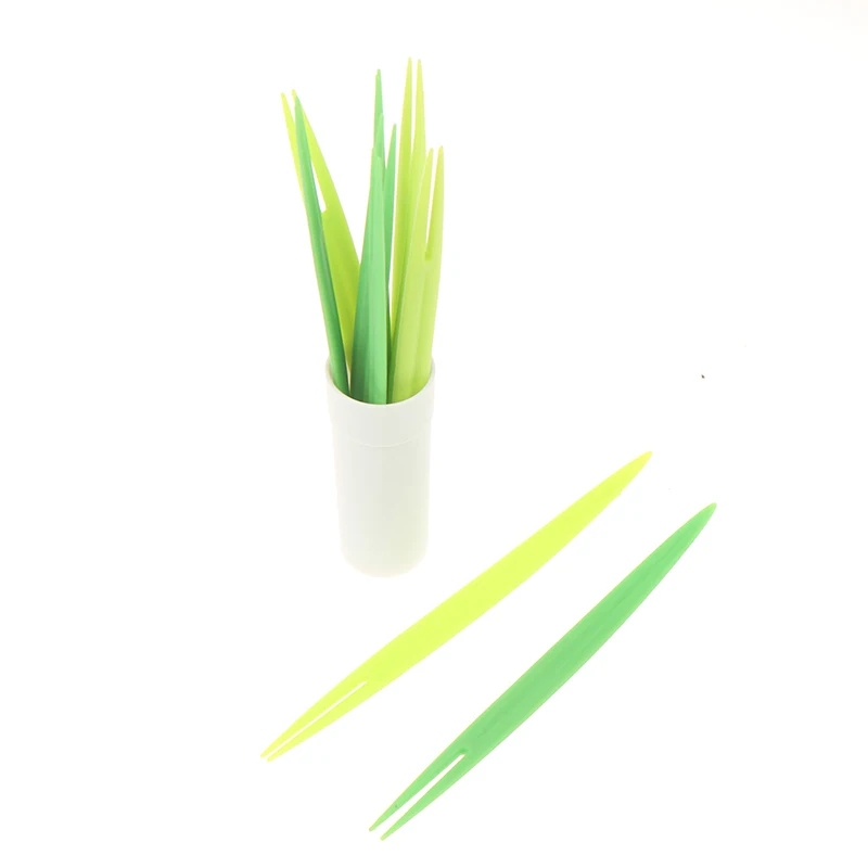 10pcs/Set Plastic Leaf Fruit Fork Chopsticks Cocktail Fork Wedding Festival Birthday Kitchen Gadget
10pcs/Set Plastic Leaf Fruit Fork Chopsticks Cocktail Fork Wedding Festival Birthday Kitchen Gadget